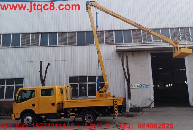 東風凱普特13.5米高空作業(yè)車,電力工程車_折臂式登高車_伸縮臂式登高車-三大系列(直銷)