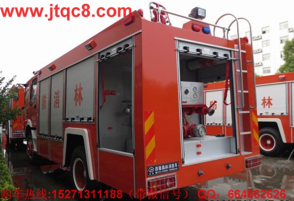 四驅(qū)水罐消防車