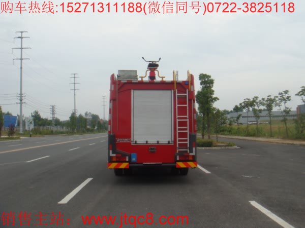 國(guó)五重汽6噸水罐消防車(國(guó)五)|重汽豪沃單橋水罐消防車|武警消防專用水罐滅火車價(jià)格廠家