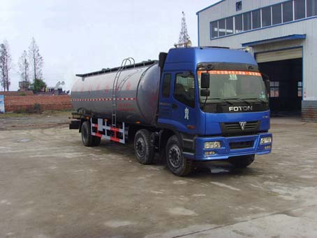 歐曼前四后四小三軸粉粒物料運輸車